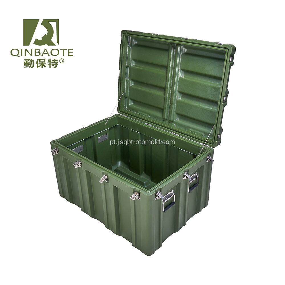 Caixa Rotomoldada para Transporte de Armazenamento de Equipamento de Resgate de Emergência