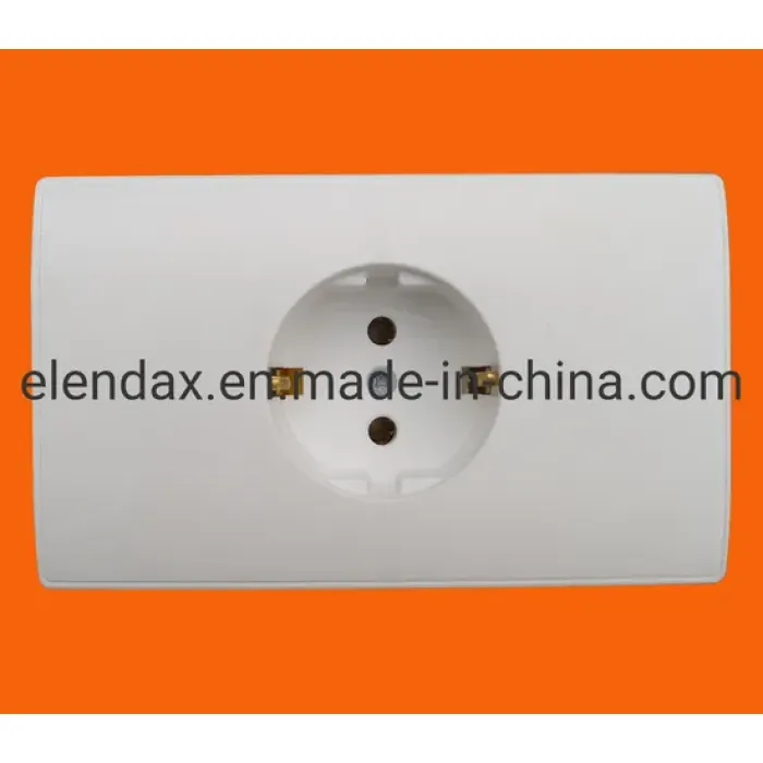 Toma de tierra de pared estilo UE (A2010)