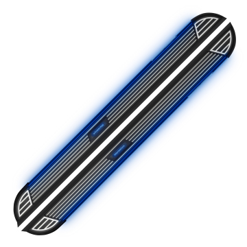 Universal Fit Running Board: Aluminum Alloy Side Step with Solar Energy & Wireless Technology for SUVs and MPVs - Auto Accessories