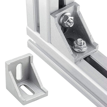Support de connecteur d'angle en aluminium V-Slot à 90 degrés