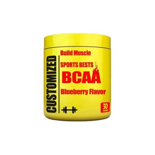 Construir polvo de proteína de suero BCAA Muscle BCAA