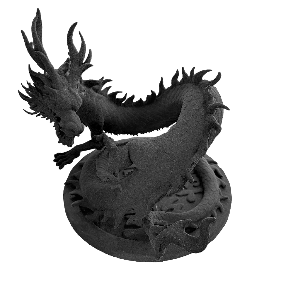 Sand 3d Printing Dragon