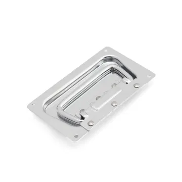 Spring-Loaded Flight Case Accessories: Recessed Pull Handle for Speaker Box