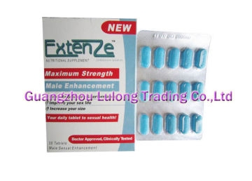 Extenze Male Enhancers For Enhance Sex Ability, 30tablets Per Box, Sex Medicine, Penis Enlargement