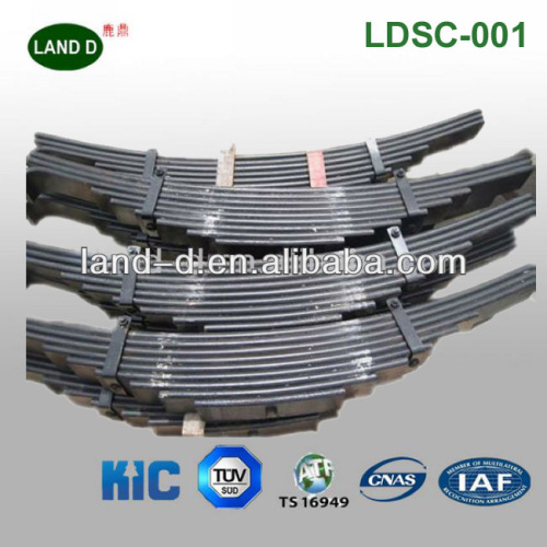 Trailer suspension leaf springs