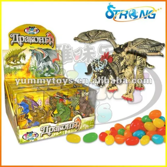 Dinosaur candy toy