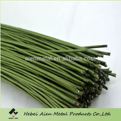 floral paper coated wire ,flower paper coated wire