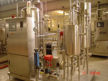 Automatic Co2 Beverage Mixing Machine Stainless Steel For Carbonated Soft Drink