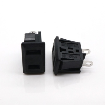 125V AC Power Outlet Socket AC-09 2-Pin Female