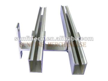 double aluminum rail (wall setup)