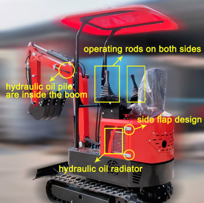 1ton Mini Excavator