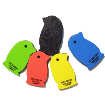 Custom Penguin Logo Magnetic Felt Eraser For Kids - Χονδρική φθηνή ξηρή σκάφη Eva Accessory "Ωστόσο, για έναν πιο φιλικό και συνοπτικό τίτλο, μπορείτε να εξετάσετε:" Custom Penguin Logo Eva Magnetic Felt Eraser - Χονδρικό Φτηνές Λευκό