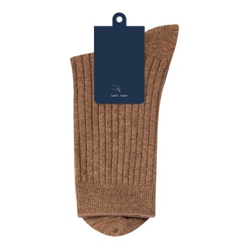 New Men's Business Dress Socks in Plain Solid Colors: White and Black Cotton Crew Socks