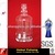 1.75 liter glass bottle whiskey glass bottle