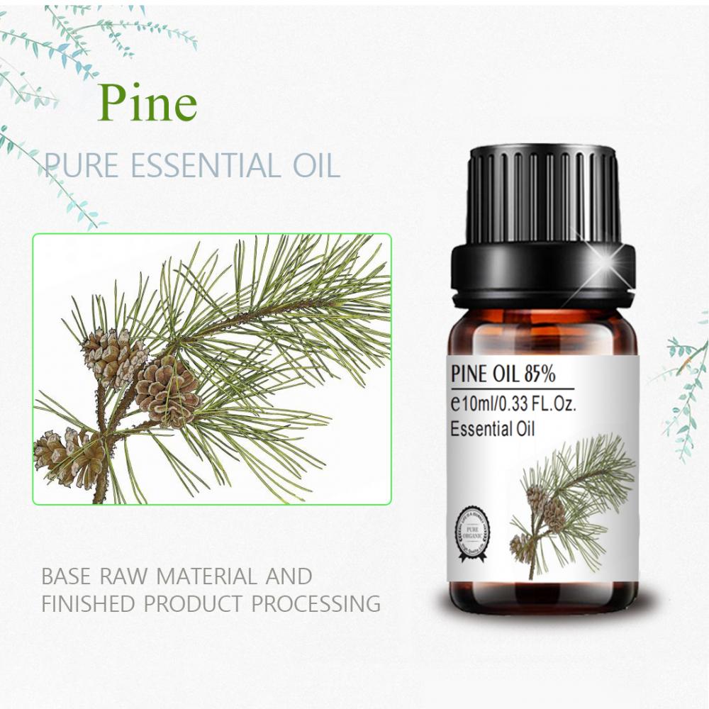 cosmetic grade custom private label 10ml pine oil 85%
