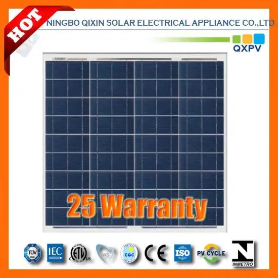 18V 60W Poly PV Solar Module