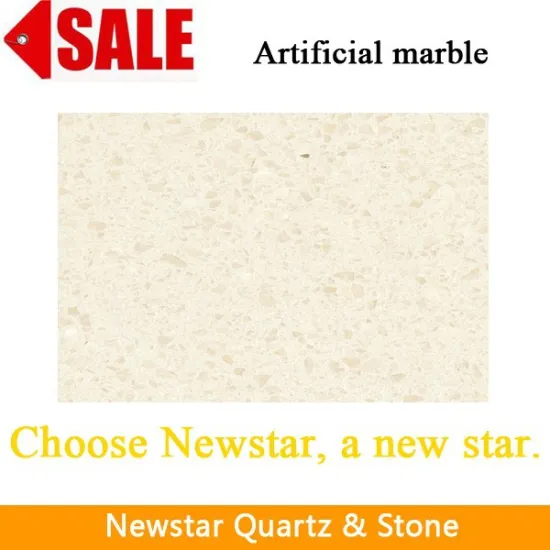 Newstar polished artificial marble stone floors