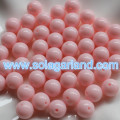 8-20MM Czech Opaque Mixed Color Round Shape Acrylic Loose Beads