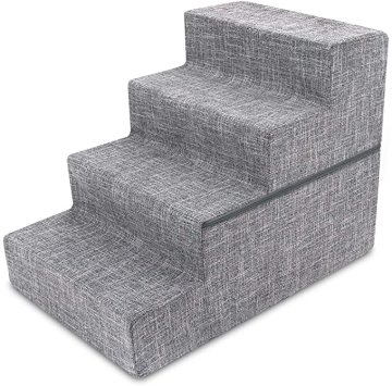 4 step anti-slip pet stairs