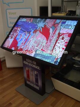 Touch screen overlay 42 inch kiosk /samrt tv touch monitor