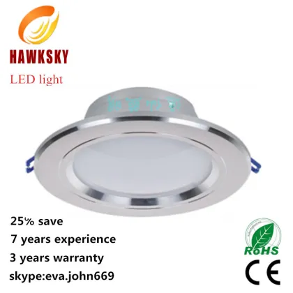 OEM ODM plastic 9w LED down light manufacturer factory