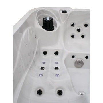 Acrylic massage spa tub for 3 person