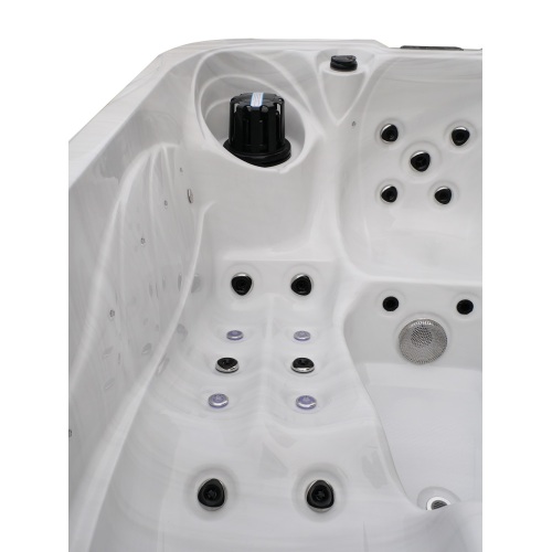 Acrylic massage spa tub for 3 person