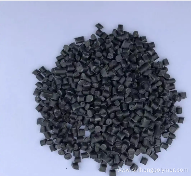 High-strength recycled plastic particles