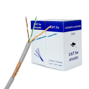 Custom Manufacturer RJ45 Through Hole CCA SFTP Cat5e Cat6 Ethernet Cable