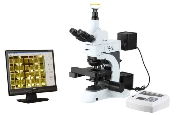 Laboratory Auto-focus Metallurgical Microscope With 3.2mp Digital Camera, Usb2.0