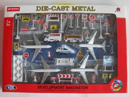 DIE CAST AIRPORT SET
