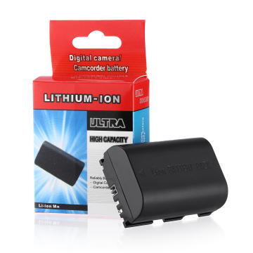 POWEREXTRA 2600MAH 7.4 V LP-E6 Pack de batterie rechargeable pour les caméras Canon
