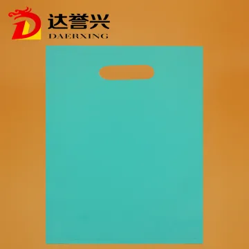 Plastic Loop Handle Die Cut Bag Packaging