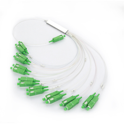 Fiber Optic PLC Splitter SC 1x4 1x8 1x16 1x32 PLC Splitter Module Manufactory