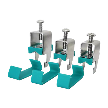 Galvanized Steel U-Shaped Channel Electrical Pipe Clip Adjustable Clamp Accessories