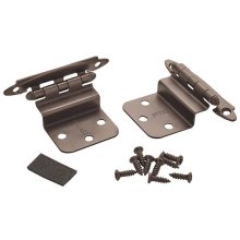 Non Self-Closing Face Mount Cabinet Hinges - Non Self Closing Face Mount 3/8