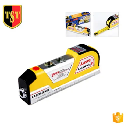 Multi-Function Spirit Level Vial Laser 3 Lines Level Tool