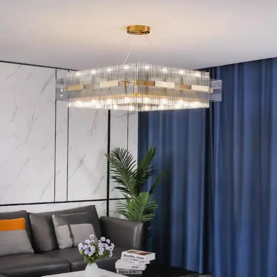 INSHINE Brining White Fit Crystal Pendant Light