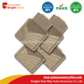 Odorless PVC Car Floor Mats - Tan