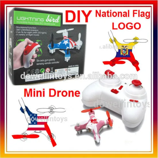 DIY Toys 2.4G 4CH 6Axis Mini Drone With HD Camera