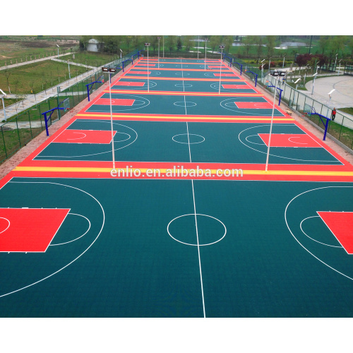 pavimento sportivo da basket all&#39;aperto/piastrelle modulari