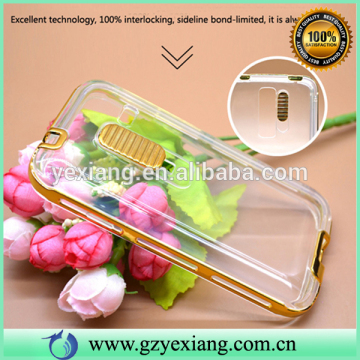 Yexiang new arrival light up phone case for samsung galaxy s7 edge back cover
