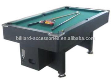 MDF billiard pool table, Coin operated pool table
