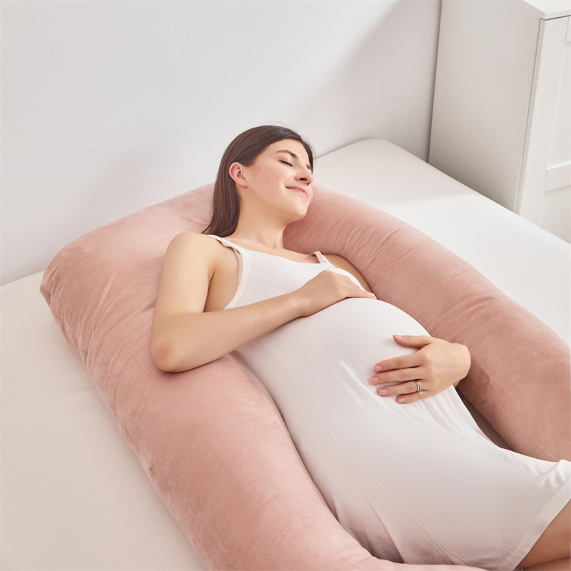 Soporte cómodo de las caderas de espalda Piernas del vientre Embarazo de almohada para dormir para mujeres de maternidad