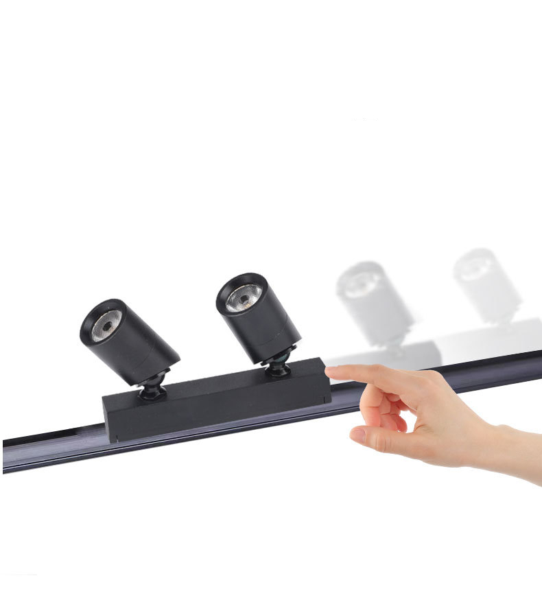 12v Mini Track Spot Light: Magnetic Embedded Track Lighting, High ...