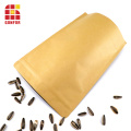 Kraft Paper Stand Up Pouch untuk beg Cashew Zipper