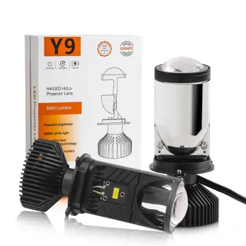 TOBYS H4 Hi/Lo High Power 36W 16000Lm Mini Projector Lens Y6 Auto LED Projector Headlights: Brighten Your Drive with Advanced Lighting Technology