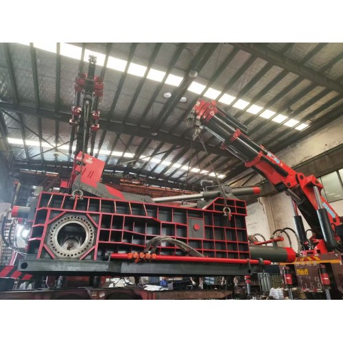 Máquina enfardadeira hidráulica de metal 1000t