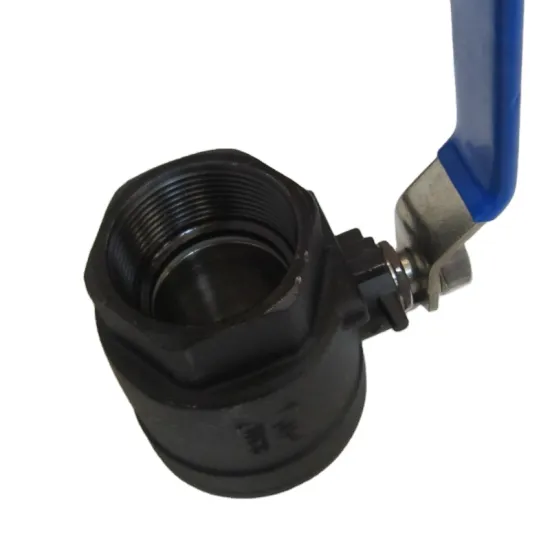 two pieces hydraulic ball valve Thread Ends Casting Carbon Steel 1000 wog ball valve supplier ball valve for gas