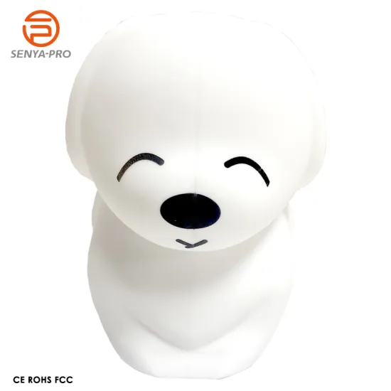 Senya-Pro 2025 New Puppy Dog Table Lamp - FBA-Free Protection Silicone LED Light with Remote Color Changing
